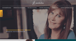 Desktop Screenshot of jeniferfox.com